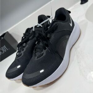 Nike React Black and White Running Shoes